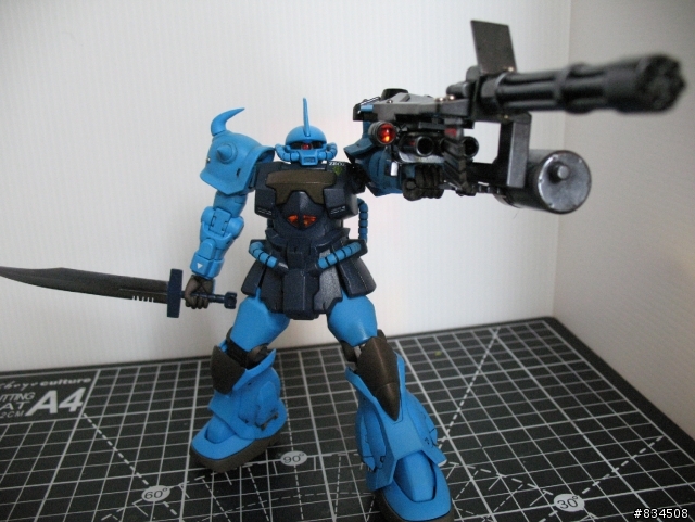 [作品分享] MS-07B-3 大地之王-【古夫特裝】
