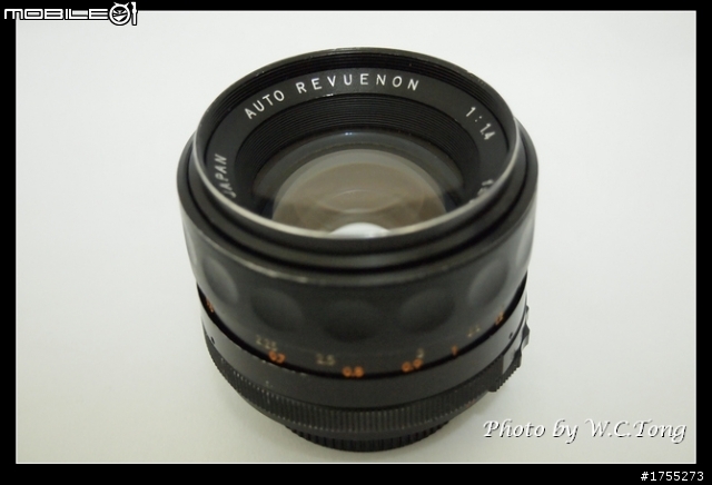[開箱]M42老鏡AUTO Revuenon 55mm F1.4(新增cosplay實拍)