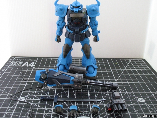 [作品分享] MS-07B-3 大地之王-【古夫特裝】