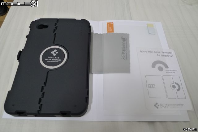 SGP Neo Stand for Galaxy Tab 保護殼 分享