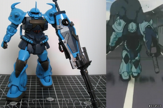 [作品分享] MS-07B-3 大地之王-【古夫特裝】