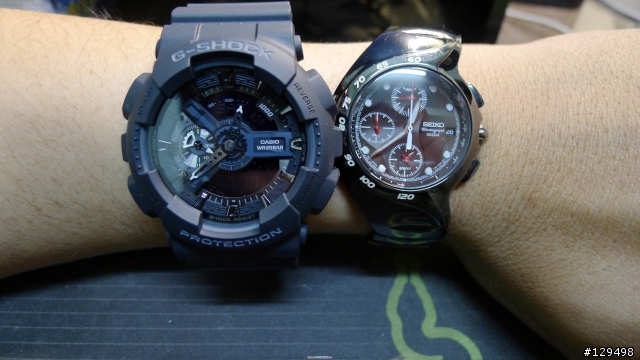 [新手開箱]G-SHOCK GA-110-1BDR