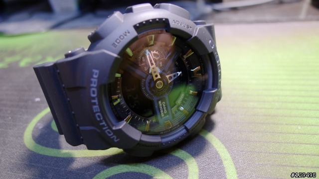 [新手開箱]G-SHOCK GA-110-1BDR