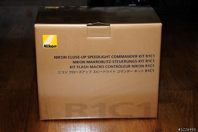 [開箱]冷門閃燈 NIKON Speedlight R1C1 KIT
