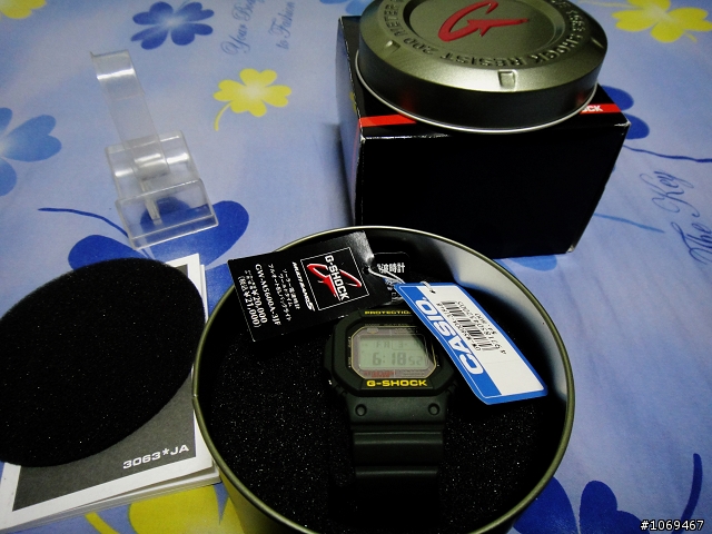 [開箱]G-SHOCK GW-M5600A 太陽能電波錶