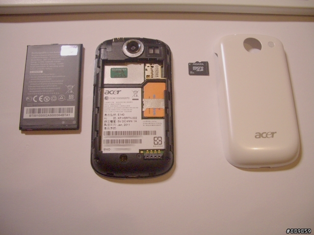 ( 不專業開箱文 ) 適合新手的便宜 android 2.2 手機 ACER beTouch E140