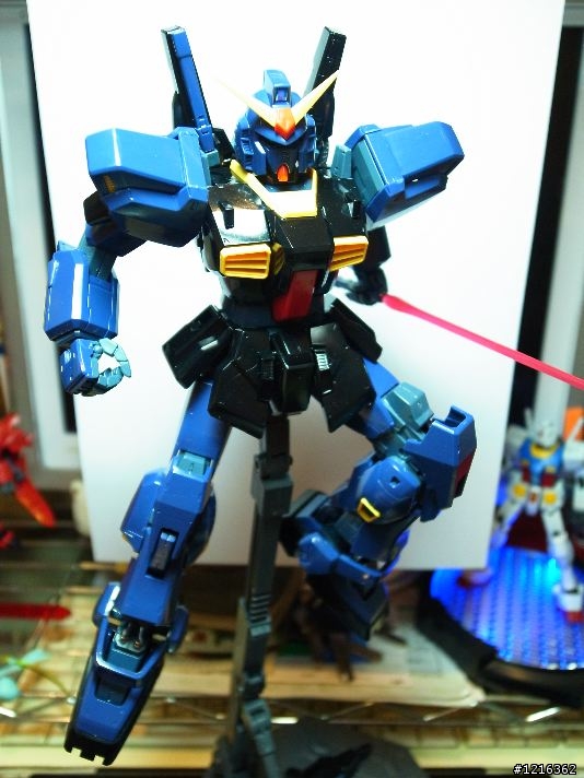 [ MG ] RX-178 MK II Titans HD版的湯口該如何處理?(補上素組圖)