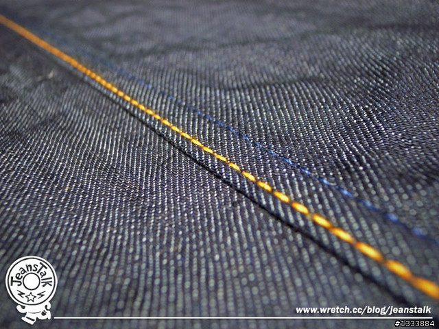 ☆開箱+實穿文☆ nudie Thin Finn Organic Dry Ecru Embro Skinny Jeans(新)