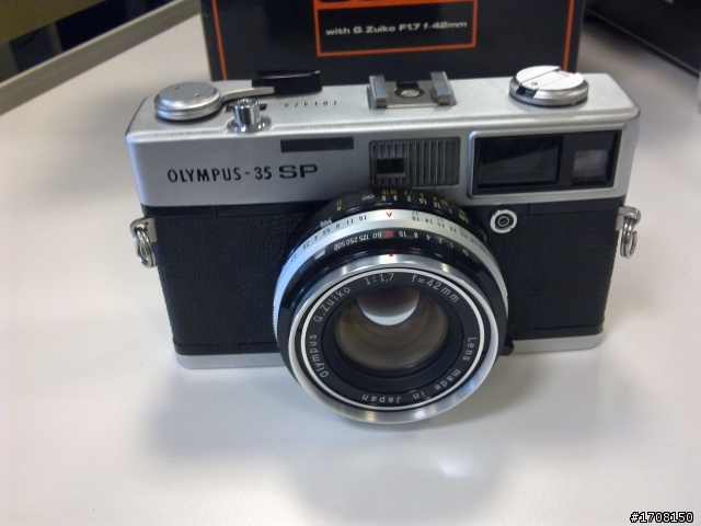 Olympus 35SP 開箱