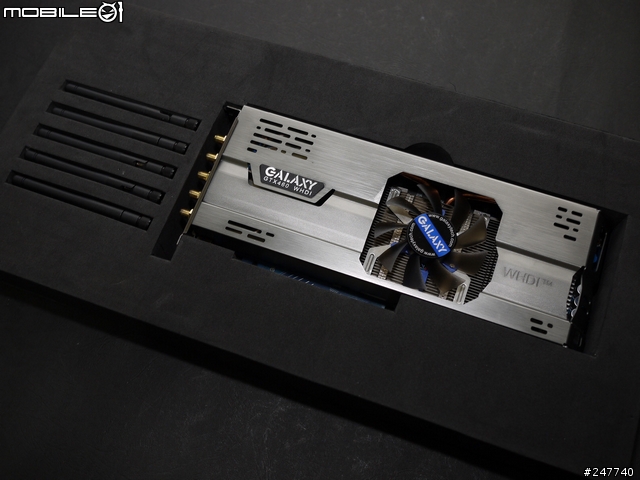 無線即無限! Galaxy GTX460 WHDI無線顯示卡