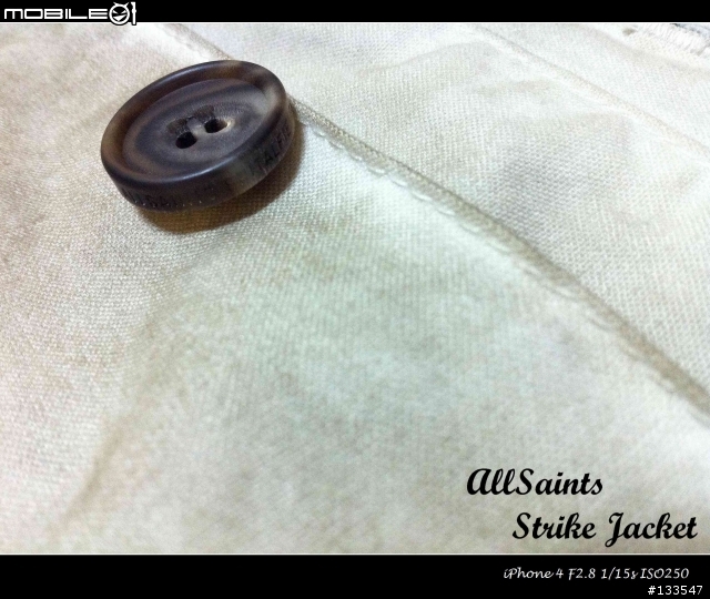 [開箱+影音分享] AllSaints Strike Jacket  ( Size: S、Colour Dirty Oil Wash )