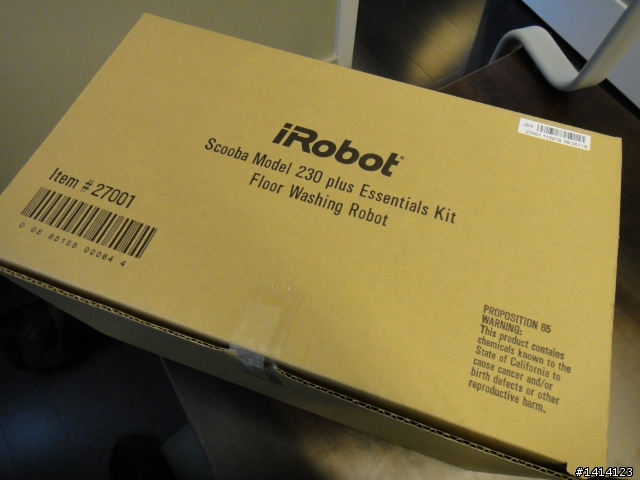 Irobot Scooba 230 開箱