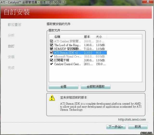 AMD內顯升級5870，驅動程式組態錯亂？