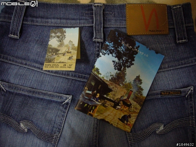 [分享] Nudie Jeans Thin Finn Blue Stone Organic