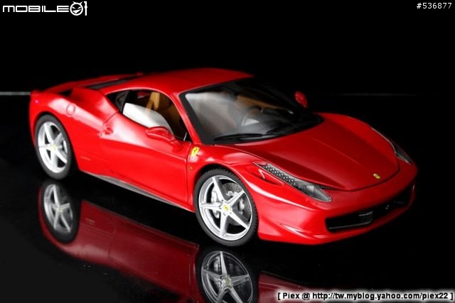 [1/18]570 hp的誘惑 - Ferrari 458 Italia