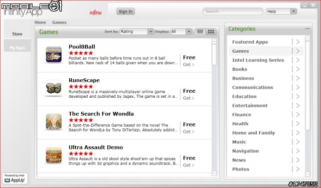 【Fujitsu 好康軟體分享】Fujitsu 的新應用軟體-Infinity APP Store.