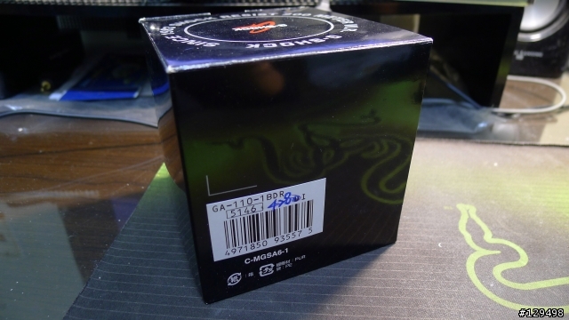 [新手開箱]G-SHOCK GA-110-1BDR