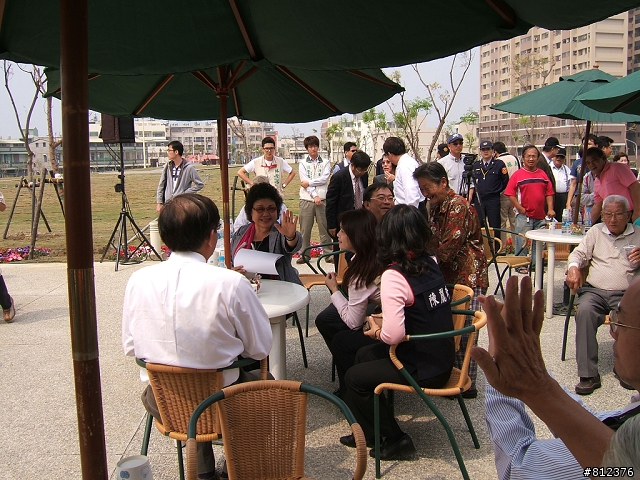 [自行車道志工]第二組右昌公園剪綵花絮.