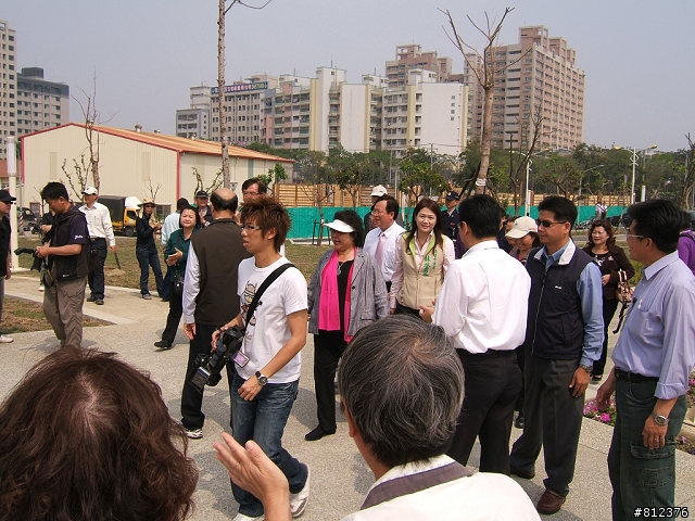 [自行車道志工]第二組右昌公園剪綵花絮.