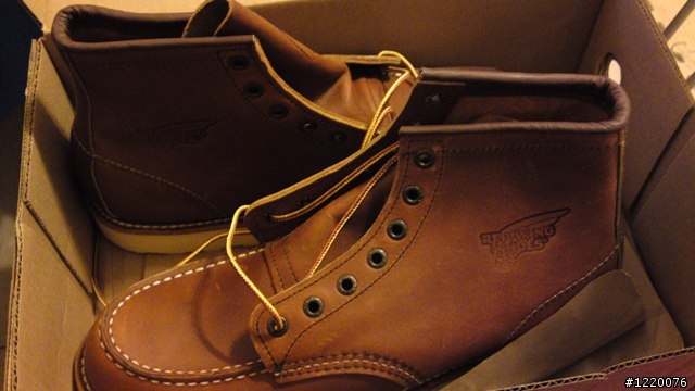 Red Wing 875開箱 + 兩個月大的8131