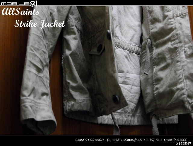 [開箱+影音分享] AllSaints Strike Jacket  ( Size: S、Colour Dirty Oil Wash )