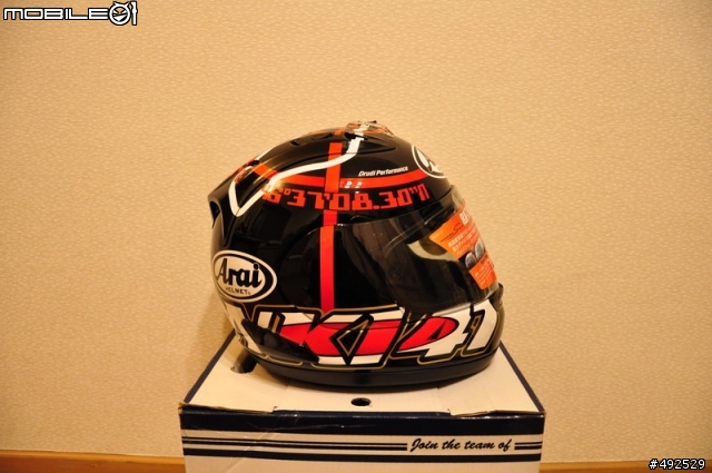 [開箱]ARAI RR5 HAGA MONZA