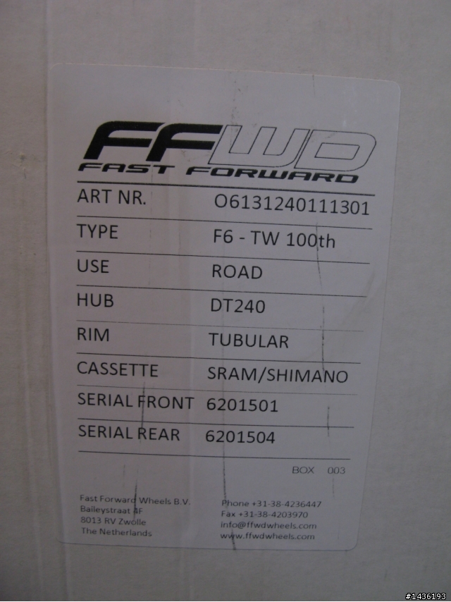 [開箱] FFWD F6R 民國100周年紀念版