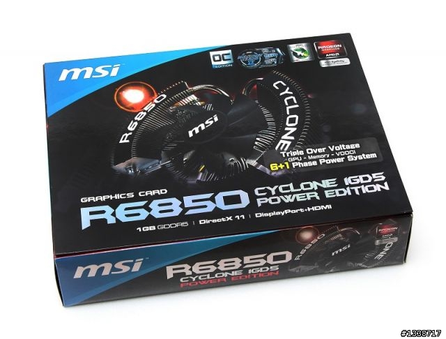 [五張小朋友有找] 微星R6850 Cyclone 1GD5 Power Edition-OC簡測