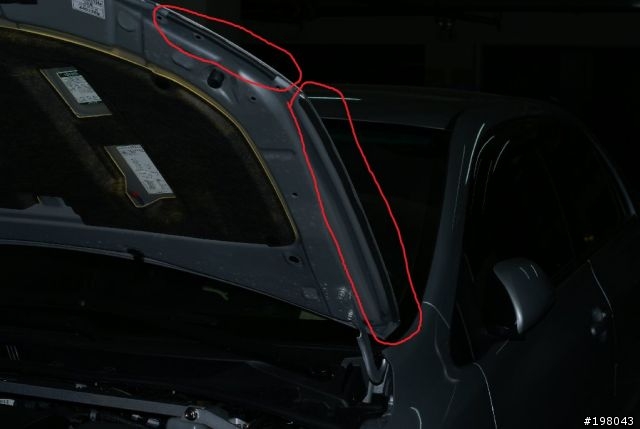 10.5代 New Altis 引擎室防水膠條 DIY