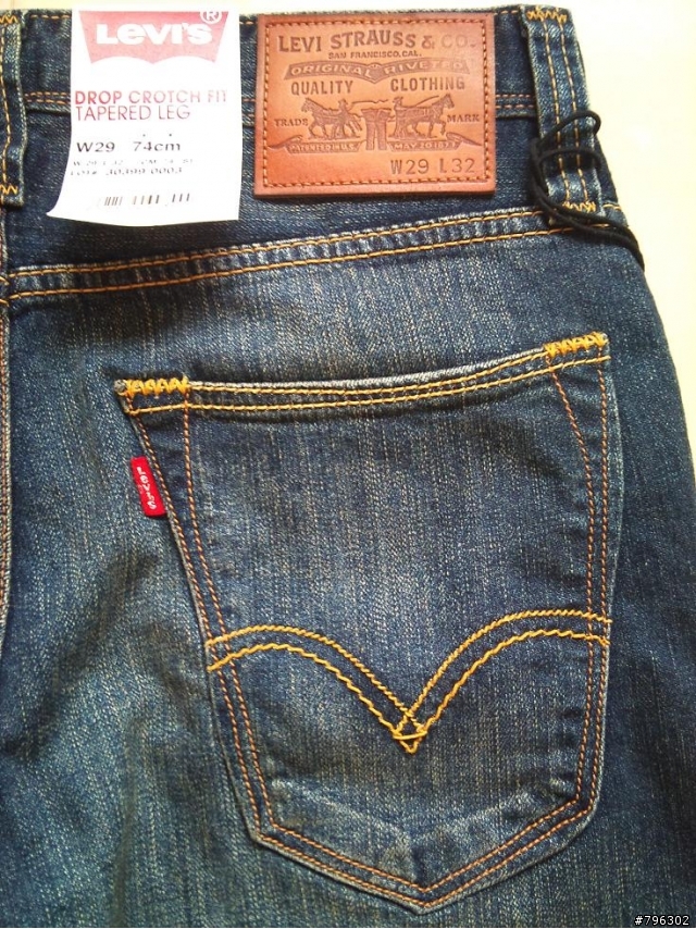 最近買的三條Levi's(511, 568, 30399)簡單開箱+實穿照