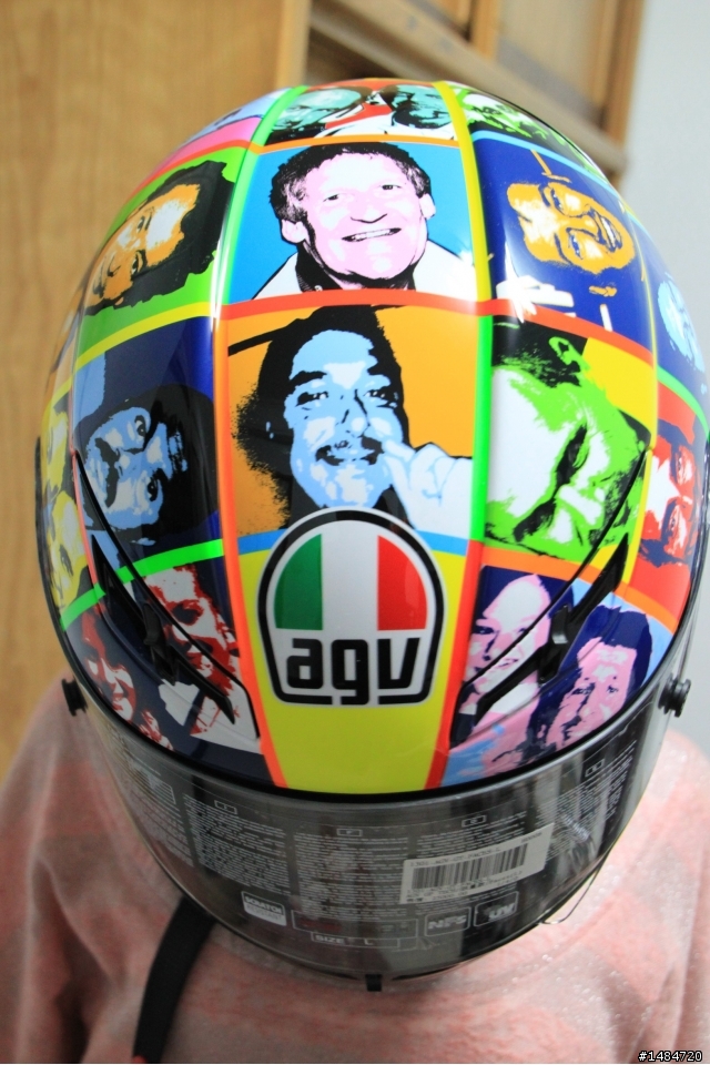 女王的AGV   GP-TECH   終於到貨嚕~~