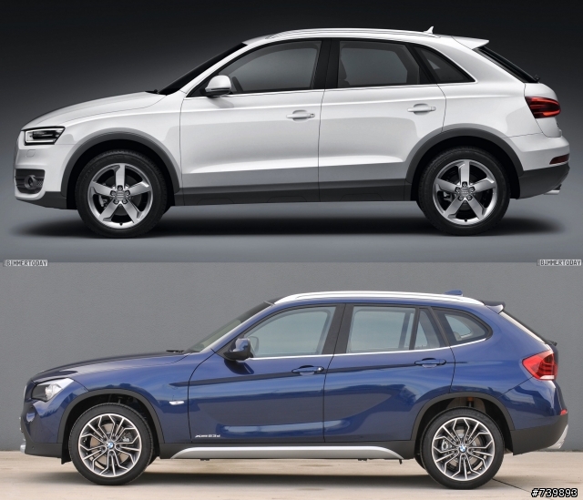 AUDI Q3 vs BMW X1