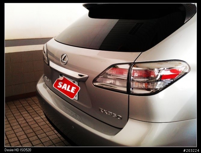 『開箱』 天氣超級好  適合RX 350 交車