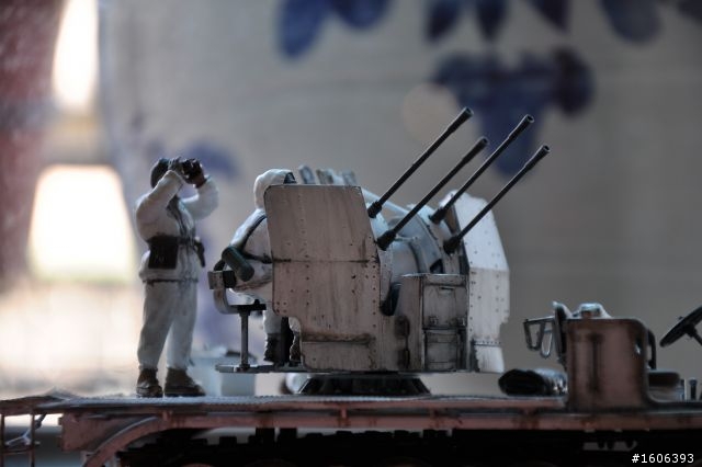 (軍模發表)1/35二戰德軍Sd.Kfz.7 /1 20mm Flakvierling