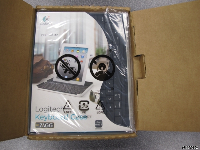 Logitech iPad2 Keyboard case by ZAGG 預購首發開箱 ~記者於美國第一手連線