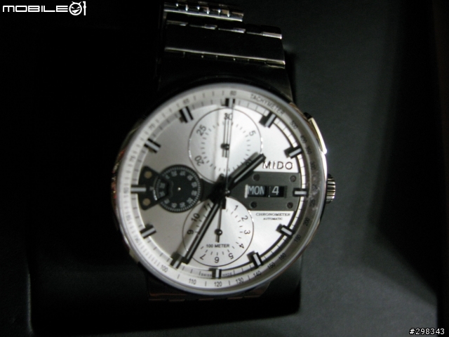 簡單的開箱文~天文認證 MIDO  All Dial天文台認證羅馬競技場計時機械錶-44mm