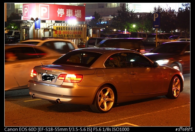 今天去美麗華看到BMW車聚~忍不住拍了幾張跟大家分享一下，這車真是帥啊> <!!!