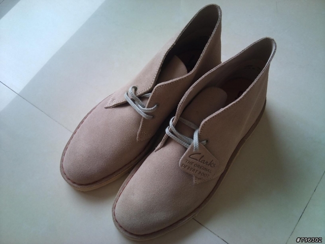 我也入手了Clarks Originals desert boot 沙色簡單開箱+一張實搭圖