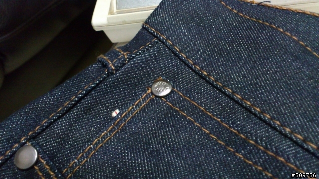 [拆袋文] UNDEFEATED UNDFTD indigo denim 原色褲