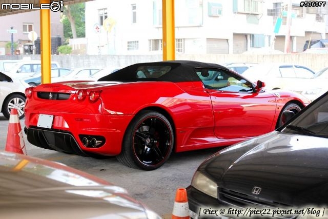 火紅跳跳馬 - Ferrari F430 spider