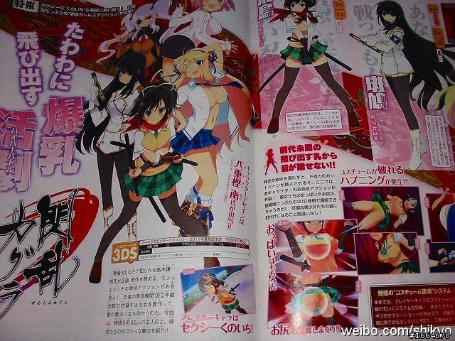 【情報】3D爆乳飛出!!!臀部亂舞!!!3DS《閃亂神樂：少女們的真影》