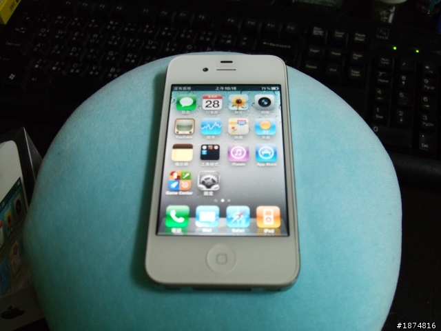 白色IPhone4 入手