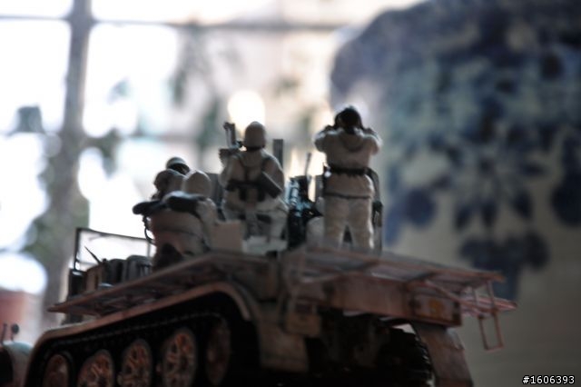 (軍模發表)1/35二戰德軍Sd.Kfz.7 /1 20mm Flakvierling