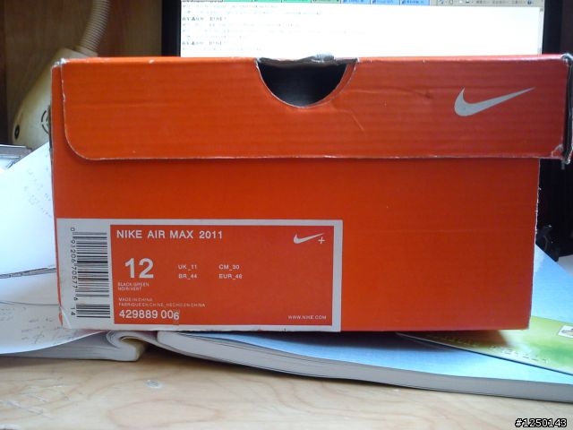 [開箱]NIKE AIR MAX+ 2011 & 真偽差別