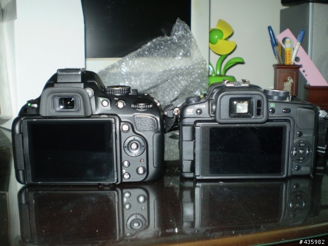 [開箱]Nikon D5100 (附上與Panasonic G1 機身與鏡頭尺寸比較)