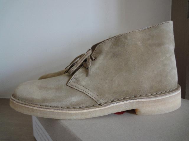 【開箱】 Clarks Originals Desert Boot  Oakwood