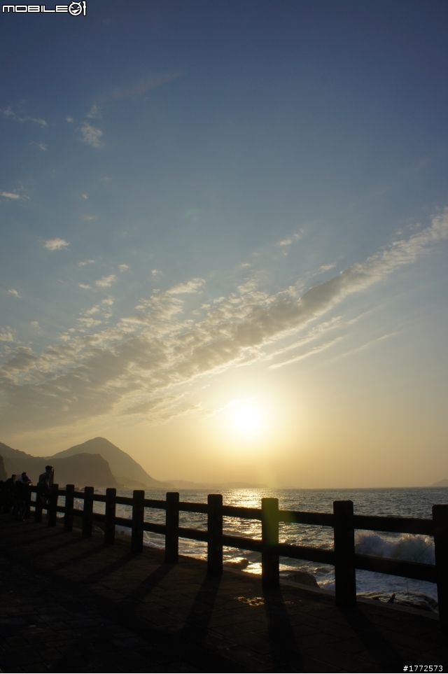 NEX-3東北角落日餘暉