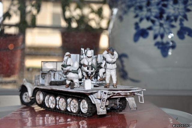 (軍模發表)1/35二戰德軍Sd.Kfz.7 /1 20mm Flakvierling