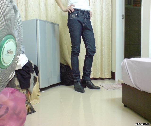 [分享] OVERKILL SKINNY TYPE DENIM 原色褲