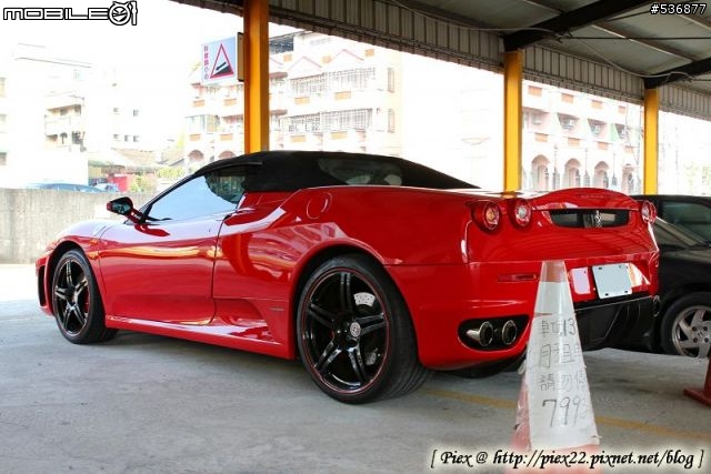 火紅跳跳馬 - Ferrari F430 spider